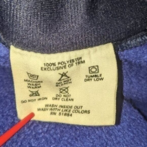Vintage Patagonia Fleece Pullover Purple - Picture 10 of 11